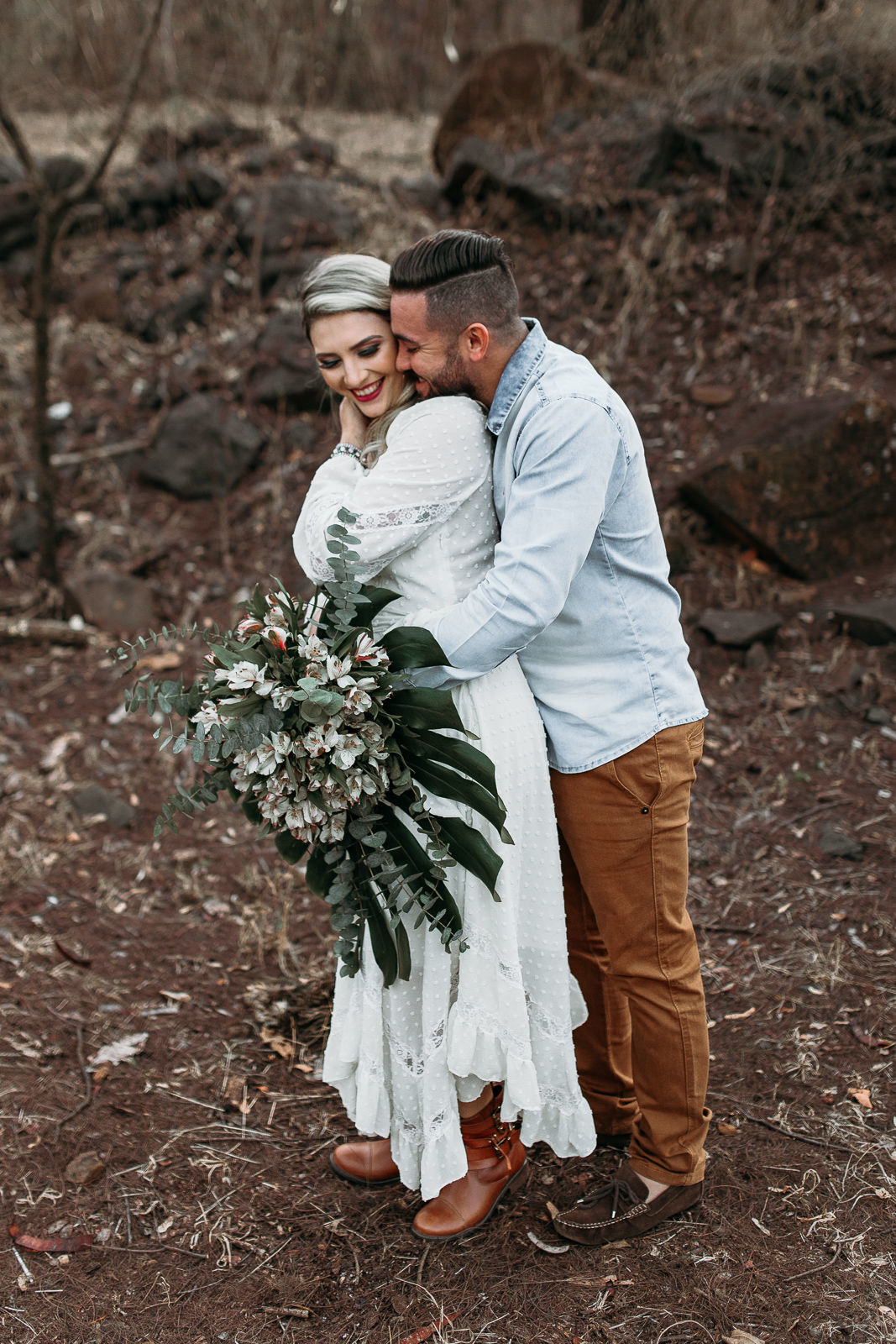 Foto Ensaio Pré Wedding - Amanhecer no Parque do Curupira {Pâmela + Cleiton} Foto Ensaio Pré Wedding - Amanhecer no Parque do Curupira {Pâmela + Cleiton} - Imagem 5