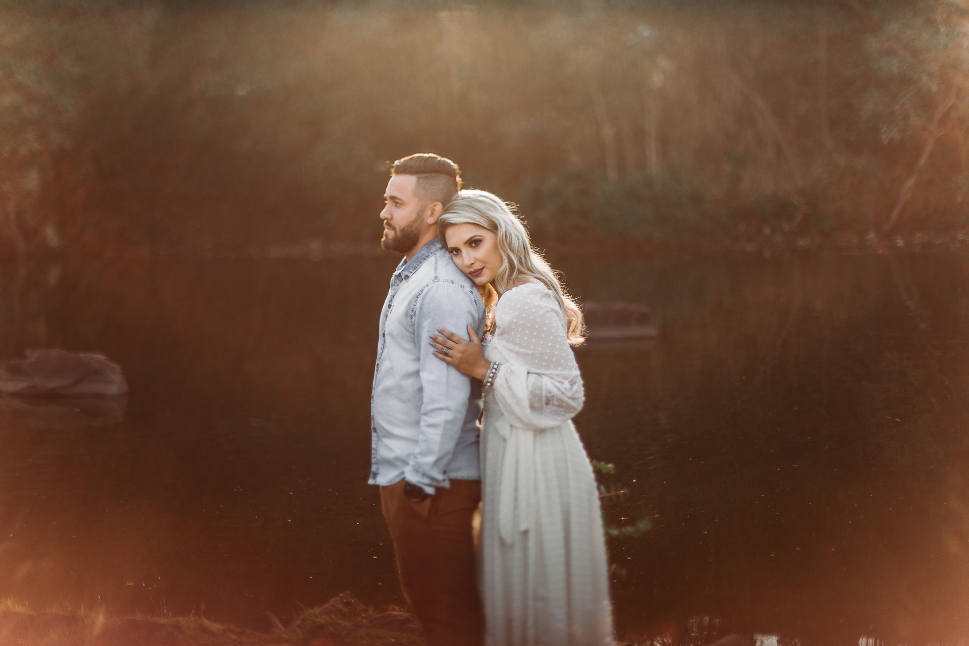 Foto Ensaio Pré Wedding - Amanhecer no Parque do Curupira {Pâmela + Cleiton} Foto Ensaio Pré Wedding - Amanhecer no Parque do Curupira {Pâmela + Cleiton} - Imagem 53